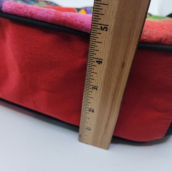 Laurel Burch Wild Horses of Fire Medium Equestrian Hobo Tote Shoulder Purse Bag - Picture 14 of 16